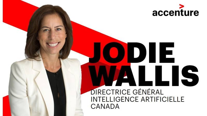Interview de Jodie Wallis, Directrice générale, Intelligence artificielle d'Accenture pour le Canada