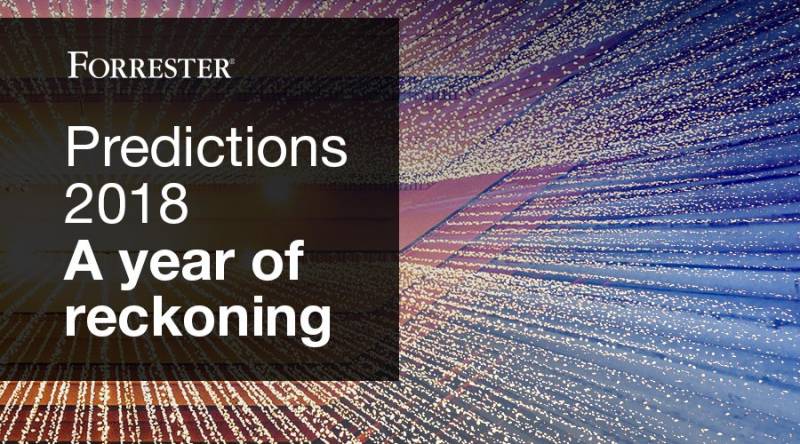 2018, une année clé pour l'intelligence artificielle et les entreprises selon l'étude Forrester