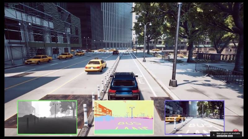 Microsoft étend AirSim, son projet de recherche IA, au véhicule autonome