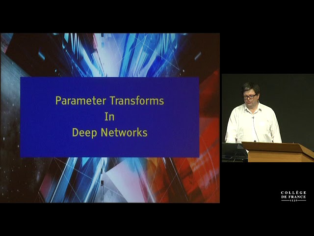 "Réseaux multi-couches et rétropropagation du gradient" - Cours de Yann LeCun au Collège de France
