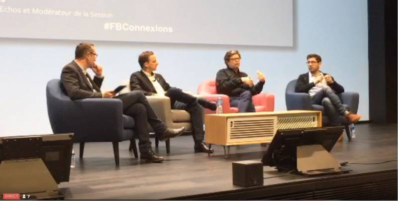 #FBConnexions : Conférence "L'IA et l'Innovation chez Facebook" avec Yann LeCun, Antoine Bordes, François Sillion et Benoît Georges