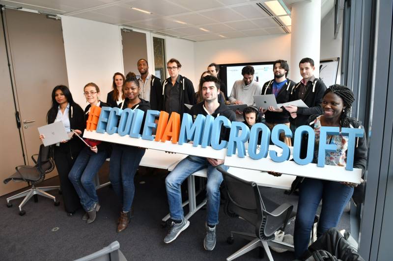 Les candidatures pour la nouvelle promotion de l'école IA Microsoft sont ouvertes