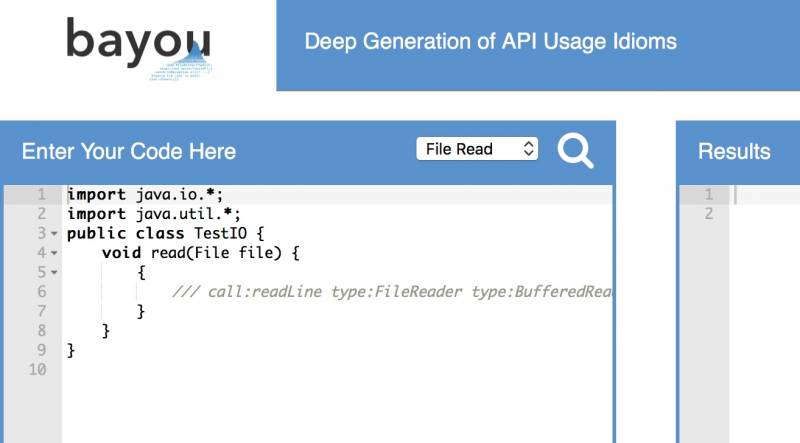 Application du deep learning à la simplification du développement logiciel