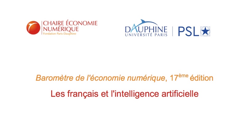 56% des Français voient l'IA comme un progrès selon le baromètre trimestriel de l'économie numérique