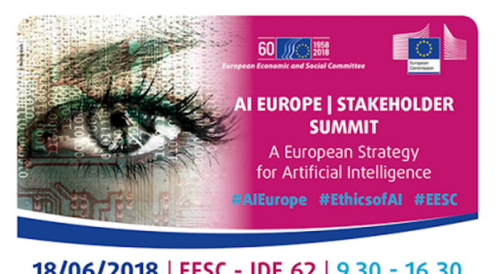 Une stratégie européenne pour l’intelligence artificielle : le Comité économique et social européen organise un Sommet des parties prenantes