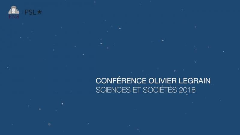 "Intelligence artificielle et cognition : les grands enjeux de société", retrouvez en vidéo la session sociétale de la Conférence Olivier Legrain 2018