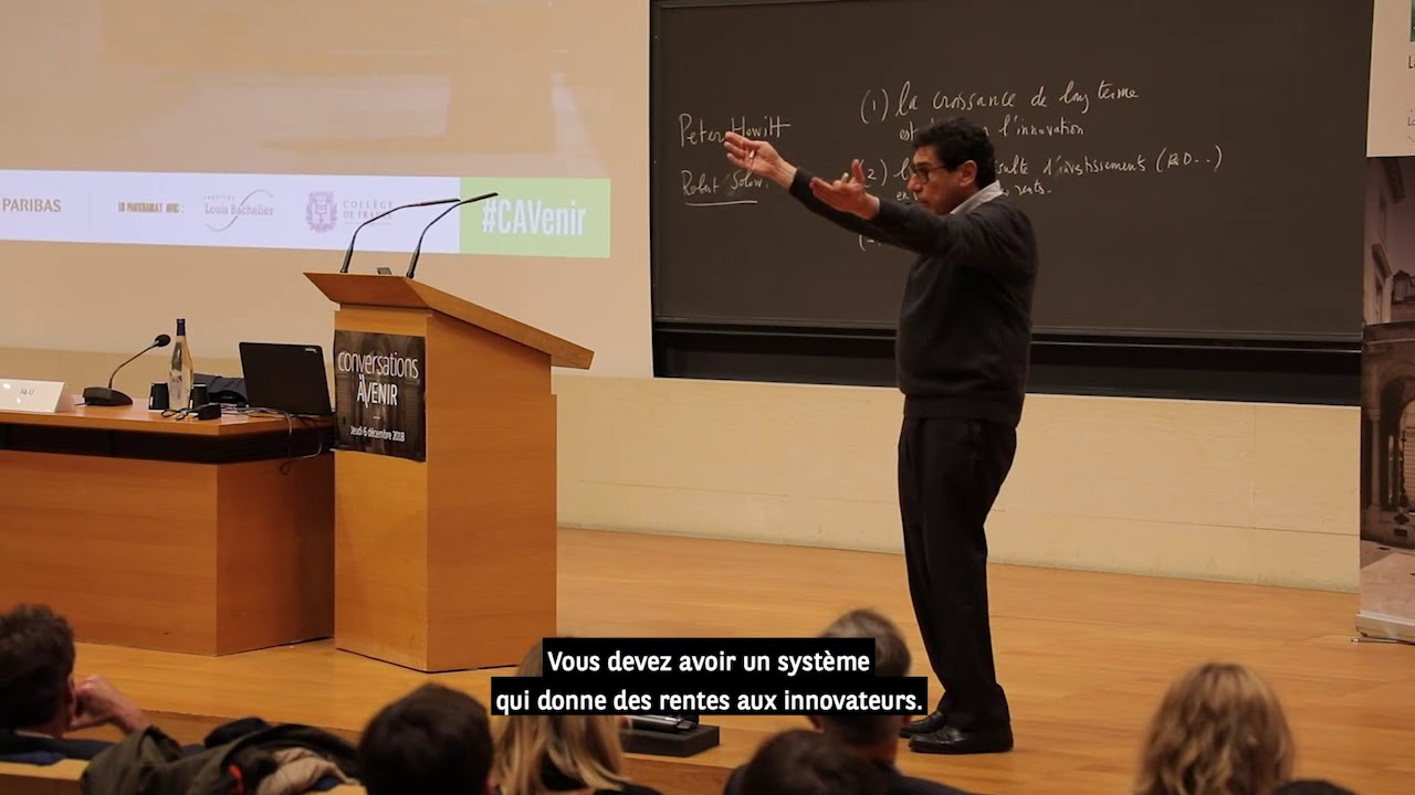 Conférence « Intelligence artificielle et croissance » par Philippe Aghion