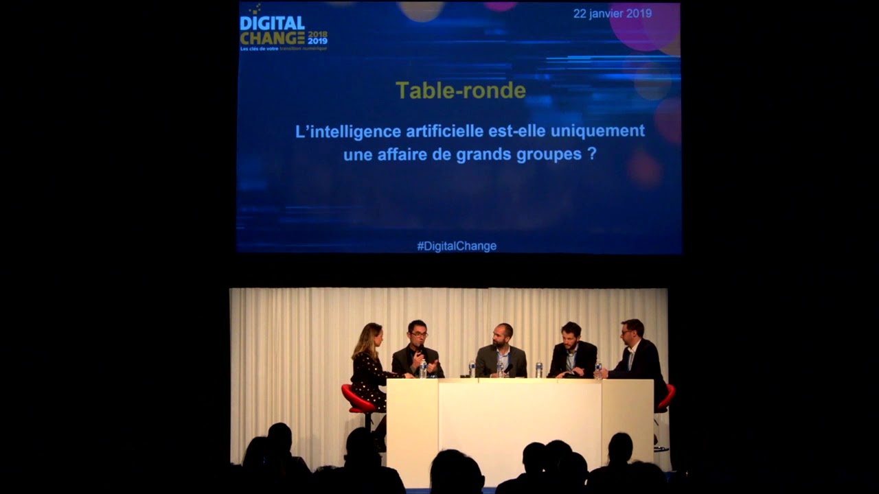 Table ronde - L’intelligence artificielle est-elle uniquement une affaire de grands groupes ?