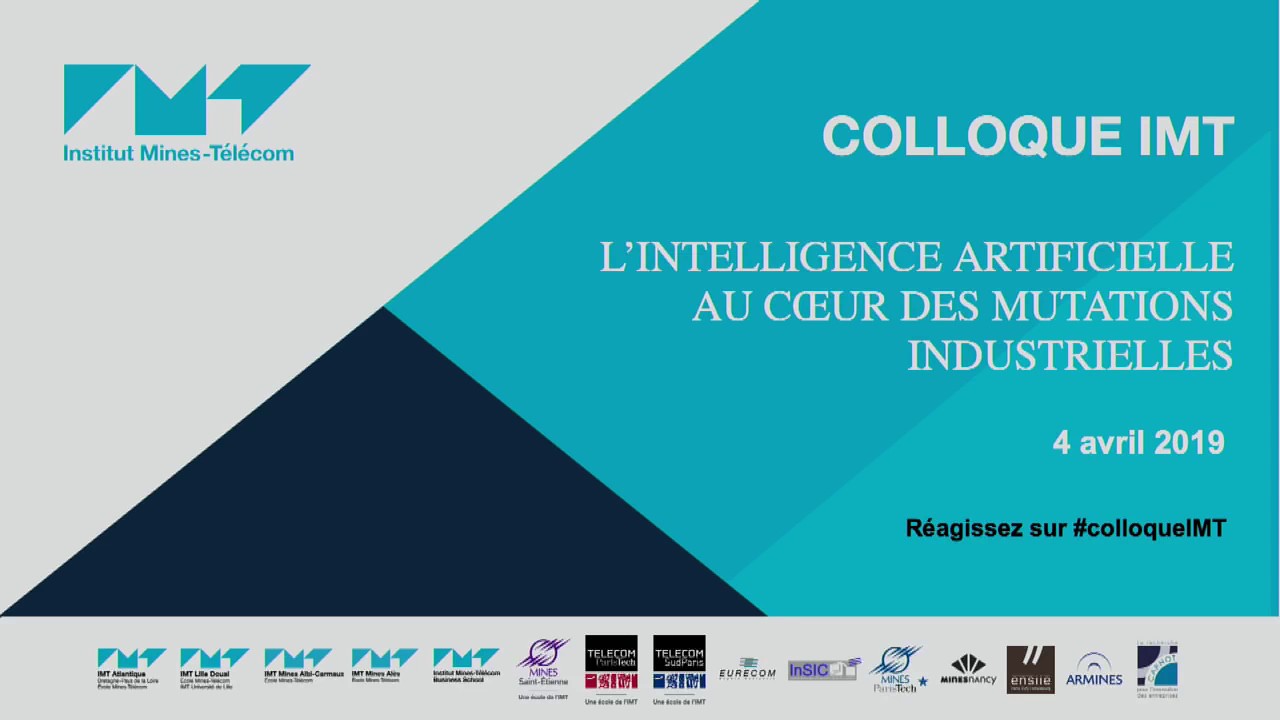 Revivez le Colloque "L'IA au cœur des mutations industrielles" de l’IMT