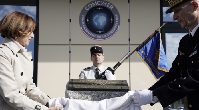 Inauguration du premier bâtiment du commandement de la cyberdéfense du ministère des Armées
