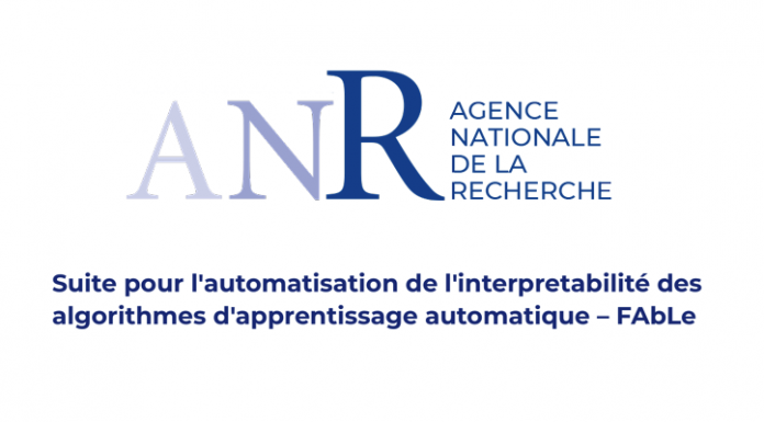 Projet financé ANR : FAbLe - Suite pour l'automatisation de l'interprétabilité des algorithmes d'apprentissage automatique