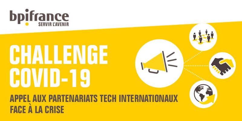 8 startups et PME françaises lauréates de l’appel à projets EUREKA - Challenge international COVID-19