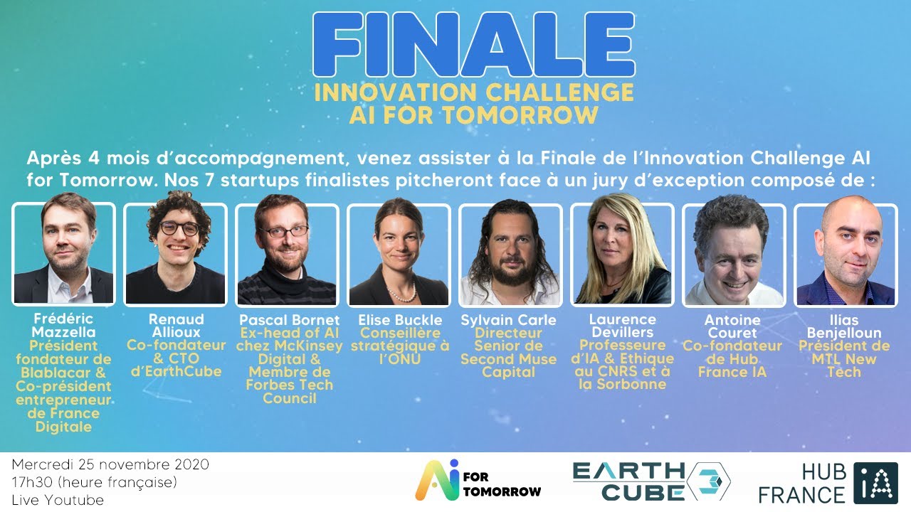 Finale de l'innovation challenge AI for Tomorrow