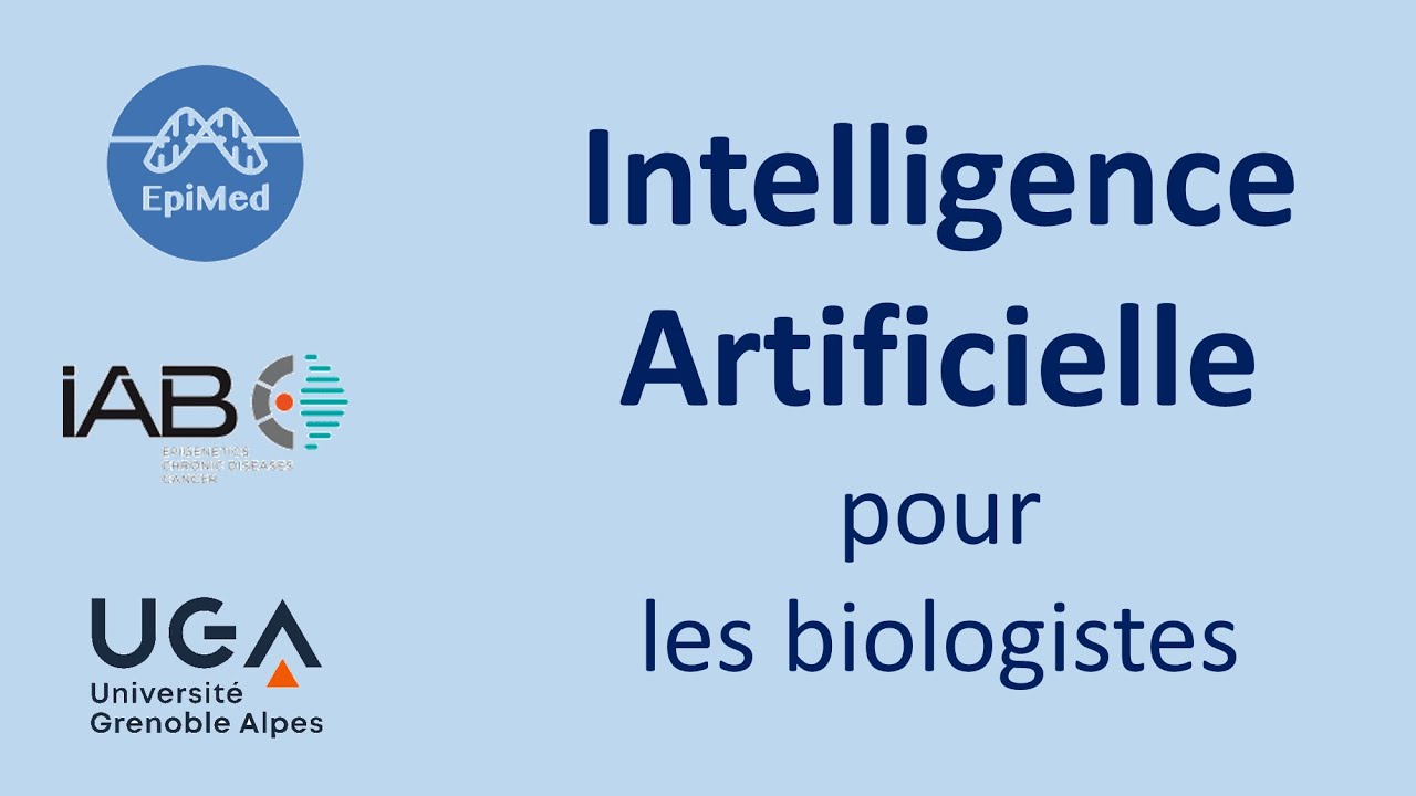 Intelligence artificielle pour les biologistes, une introduction d'EpiMed Open Course initiative