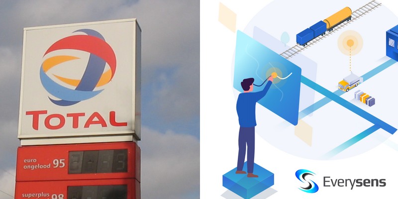 Total collabore avec Everysens afin d'exploiter son logiciel dédié à la logistique ferroviaire