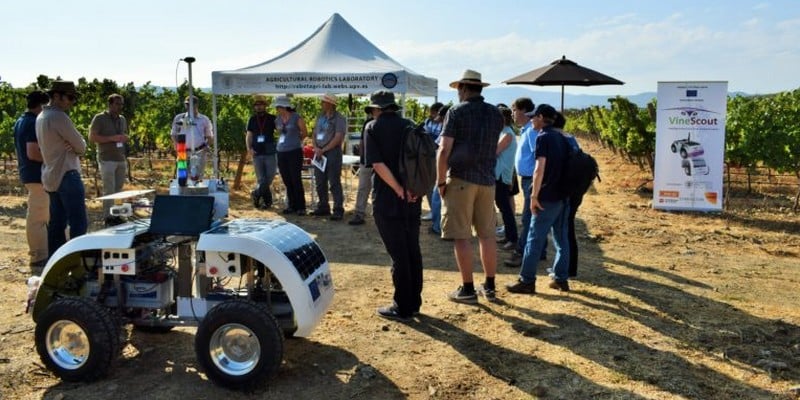 VineScout : un robot d'observation viticole autonome élaboré par l'Université Polytechnique de Valence