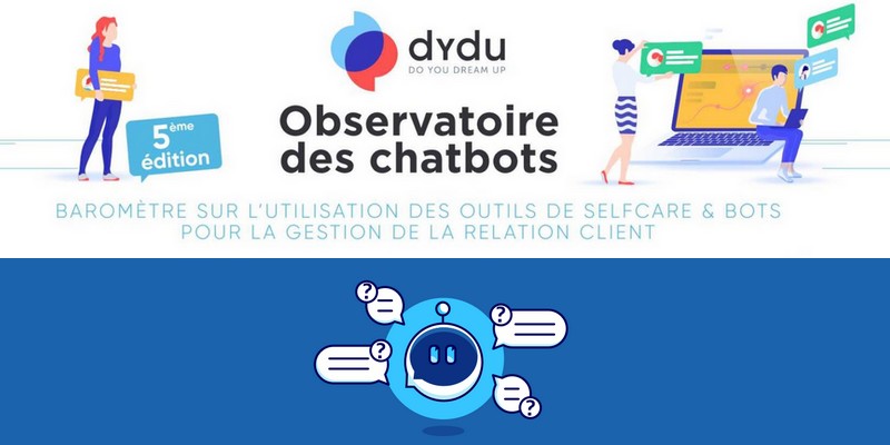 La société Dydu publie son enquête autour des robots conversationnels et des outils de selfcare
