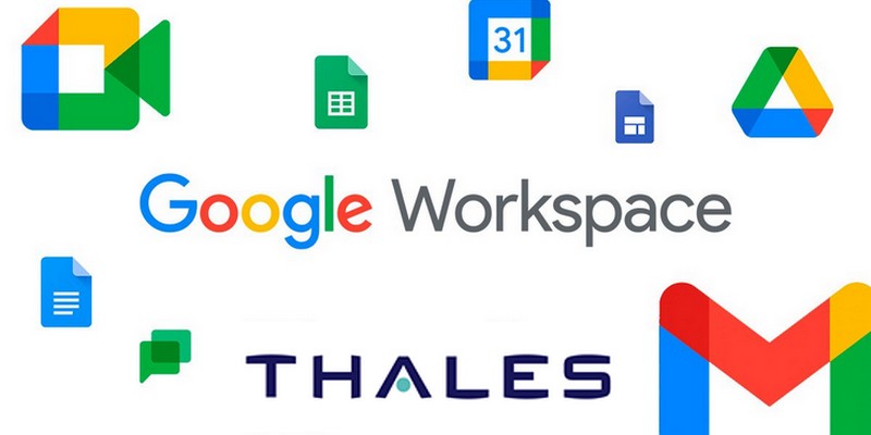 Thalès intègre deux solutions dans Google Workspace pour protéger les données des utilisateurs