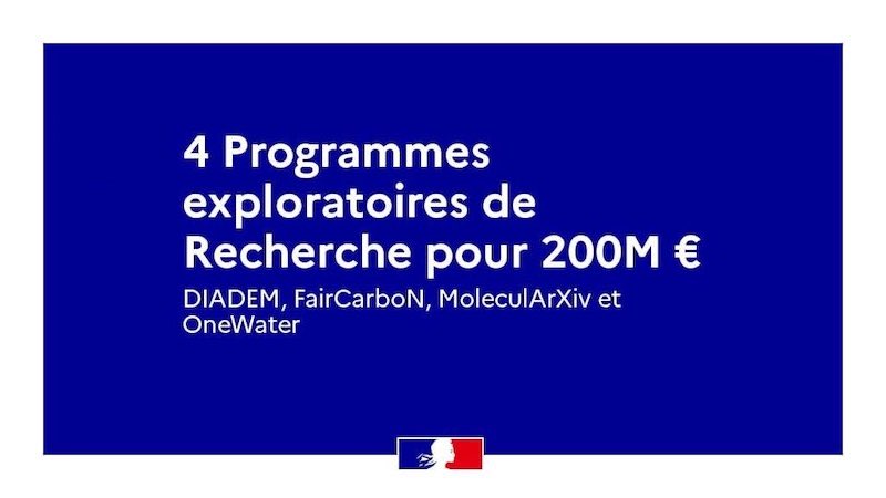 Focus sur les quatre premiers Programmes et équipements prioritaires de recherche (PEPR) exploratoires