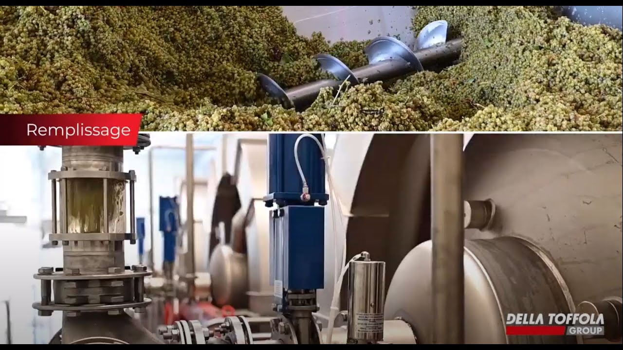 Œnologie : Focus sur Ampelos, le centre de pressurage pneumatique intelligent développé par Della Toffola