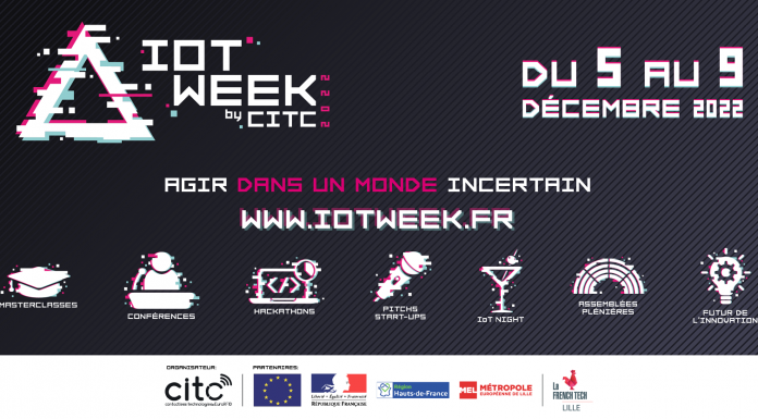 Évènement : l'édition 2022 de l’IoT Week by CITC se tiendra du 5 au 9 décembre