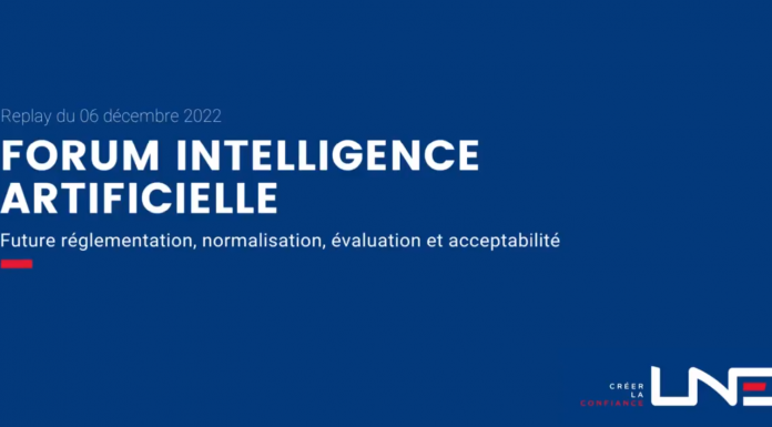 Le replay de la seconde édition du Forum sur l'intelligence artificielle du LNE est disponible