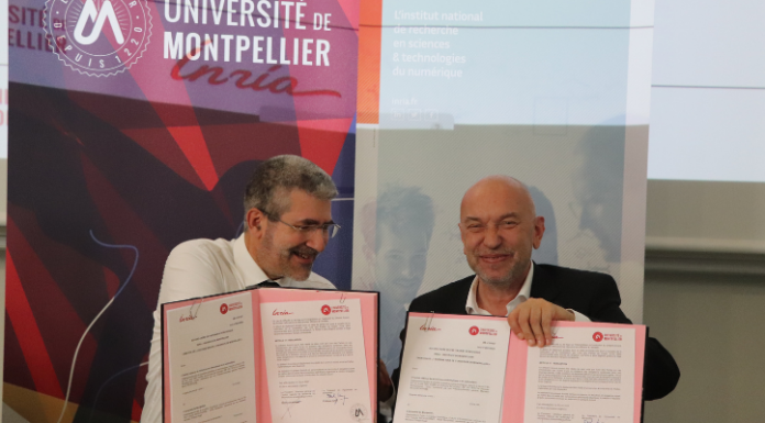 Inria et l'Université de Montpellier renforcent leur collaboration dans les sciences et technologies du numérique