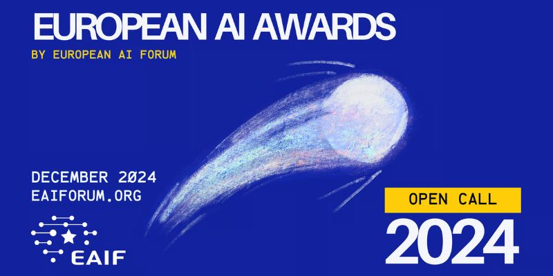 Le Forum Européen de l'IA lance un appel à candidatures pour les "European AI Awards 2024"