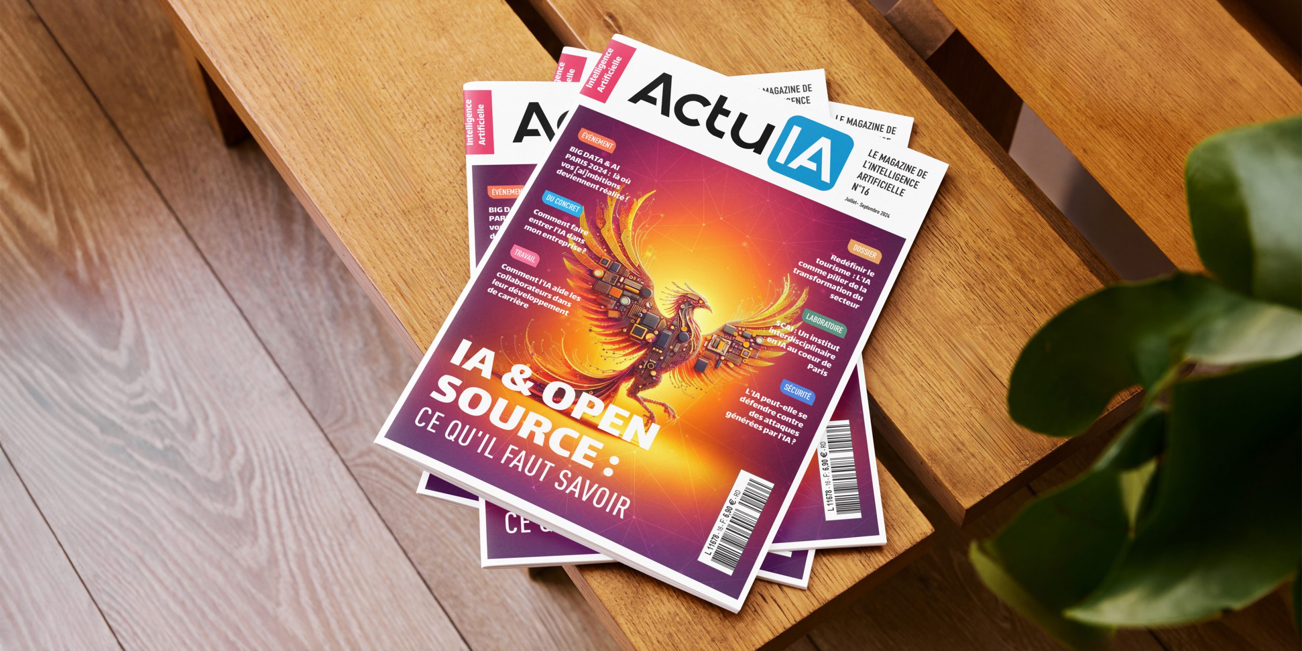 Ne manquez pas l'actualité de l'intelligence artificielle grâce au nouveau numéro d’ActuIA