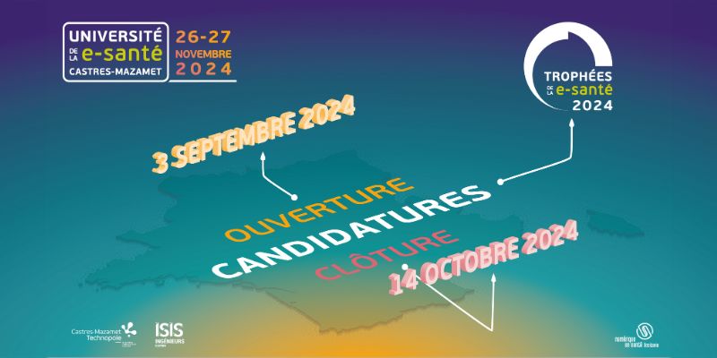 Les candidatures pour l'édition 2024 des "Trophées de la e-santé" sont ouvertes