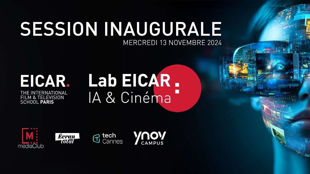 L'EICAR lance le "Lab IA &amp; Cinéma", un lieu d'échanges pour explorer l'impact de l'IA sur l'industrie audiovisuelle